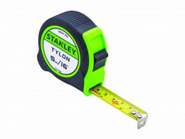 STANLEY Hi-Viz Tylon Tape 5m (16ft) £4.99